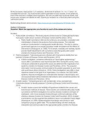 Webinar Report Example - The American Public Health Association (APHA ...