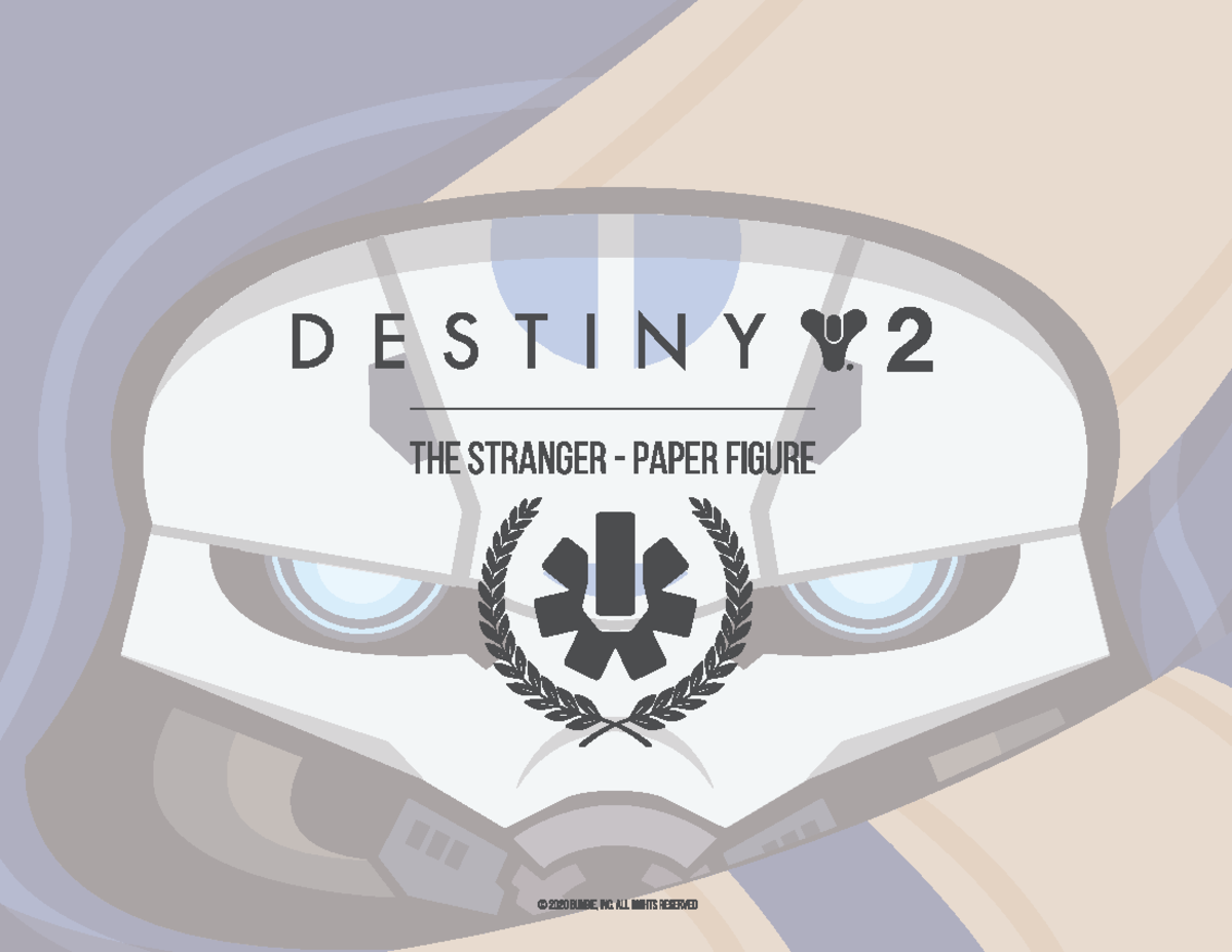 Bungie Reward Stranger Papercraft Letter - Proyecto arquitectonico ...
