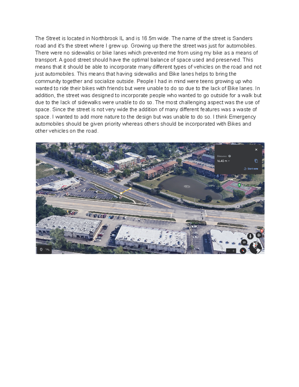 Streetmix Redesigning a Street Section - The Street is located in ...