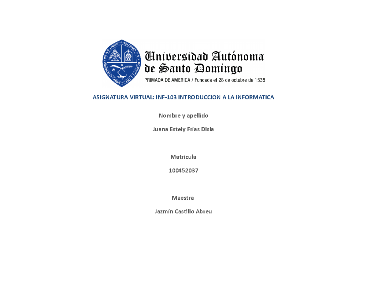 Cuadro Sinoptico Y Matriz DE Aportes Unidad 2 Juana Estely - ASIGNATURA ...