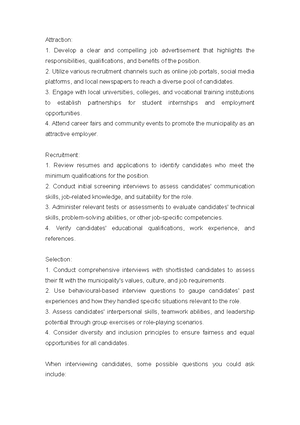 HRM 223 - Class Notes - Unit 3 - (CCMA process) - HRM 223 – Applied ...