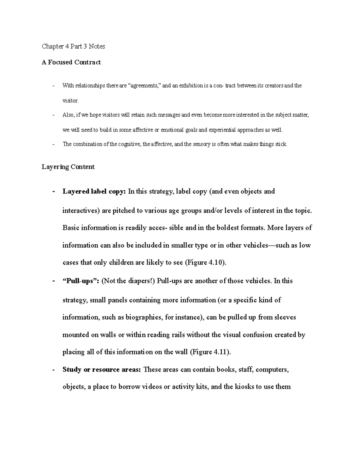 Chapter 4 Part 3 Notes - Note taking - Chapter 4 Part 3 Notes A Focused ...
