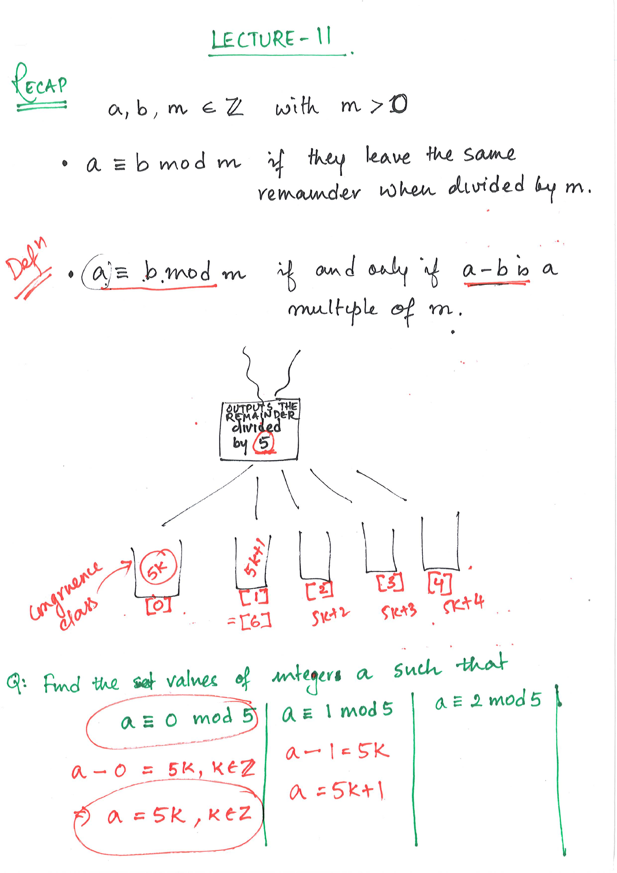 Lecture 11-annotated - Discrete Structures In Mathematics And Computer ...