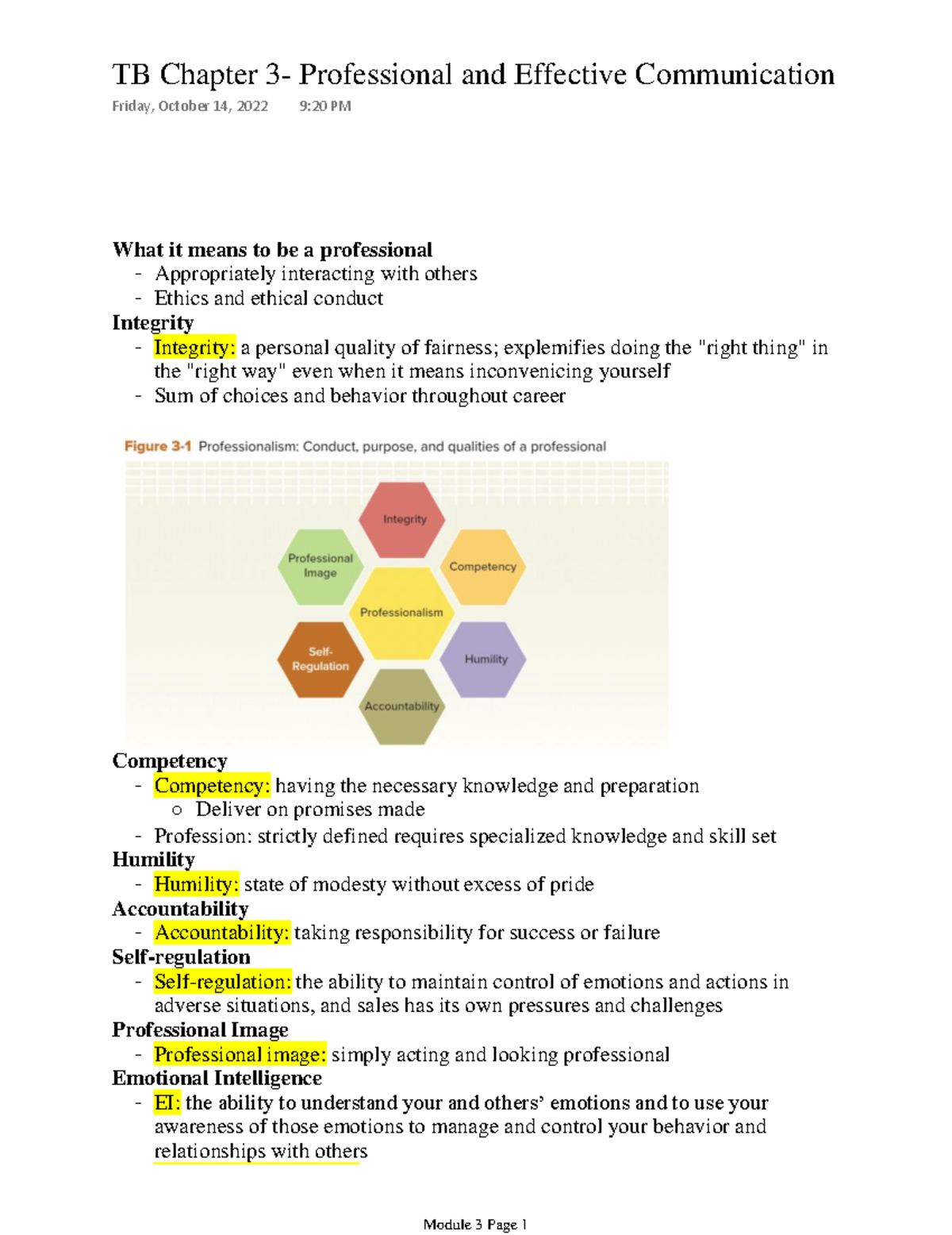 TB Chapter 3- Professional And Effective Communication - What It Means ...