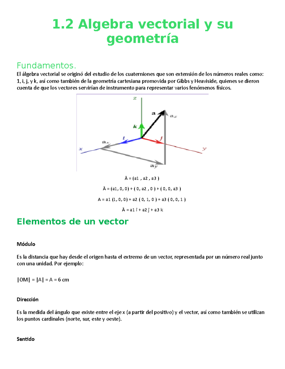 Algebra Vectorial Y Su Geometria Aldo Algebra Vectorial Y Su