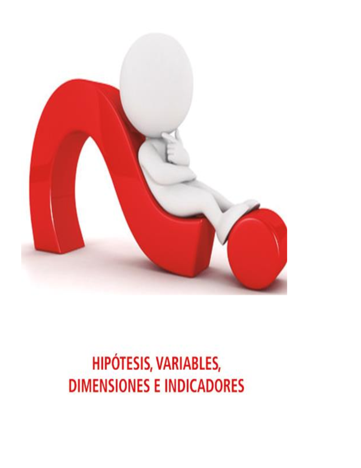 Hipótesis Hipotesis HipÓtesis Variables Dimensiones E Indicadores HipÓtesis Variables