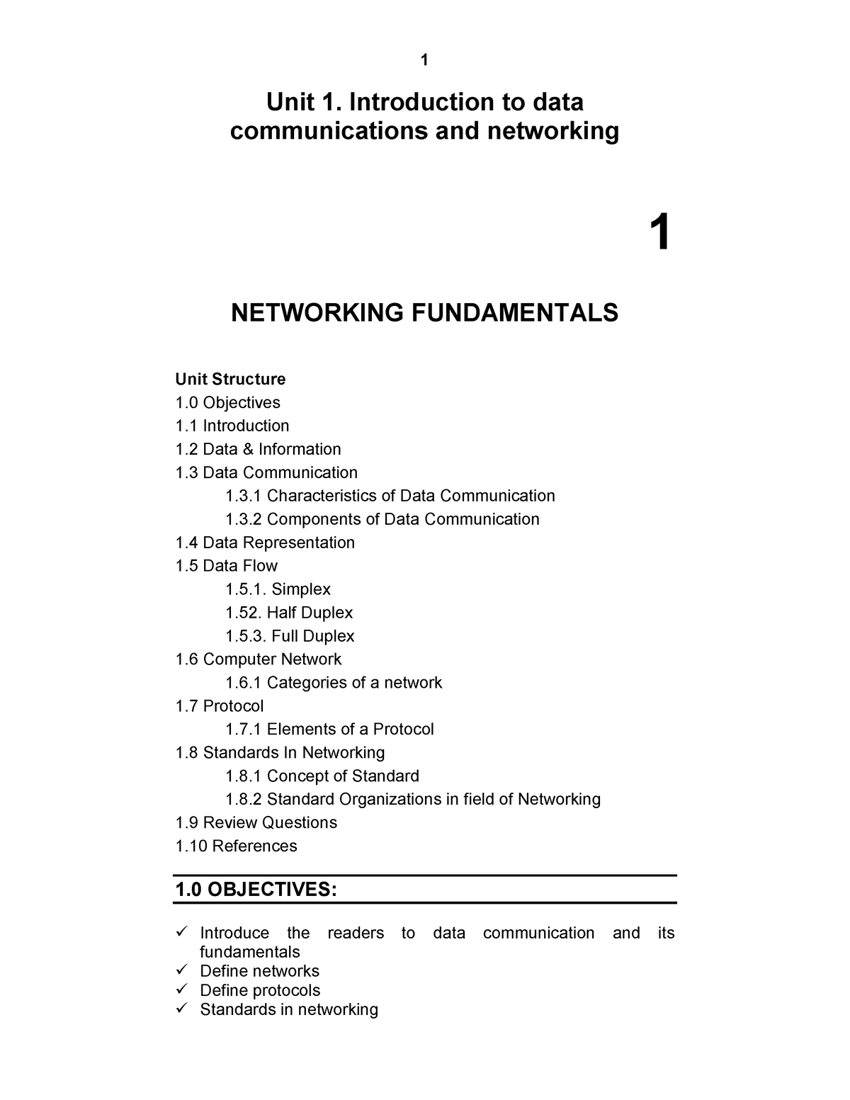 assignment for data communication and networking