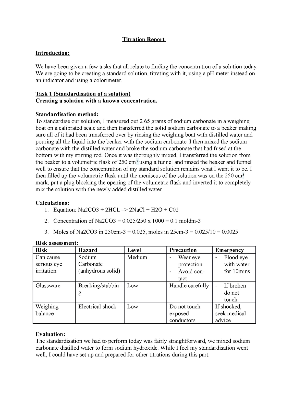 btec applied science level 3 unit 2 assignment d example