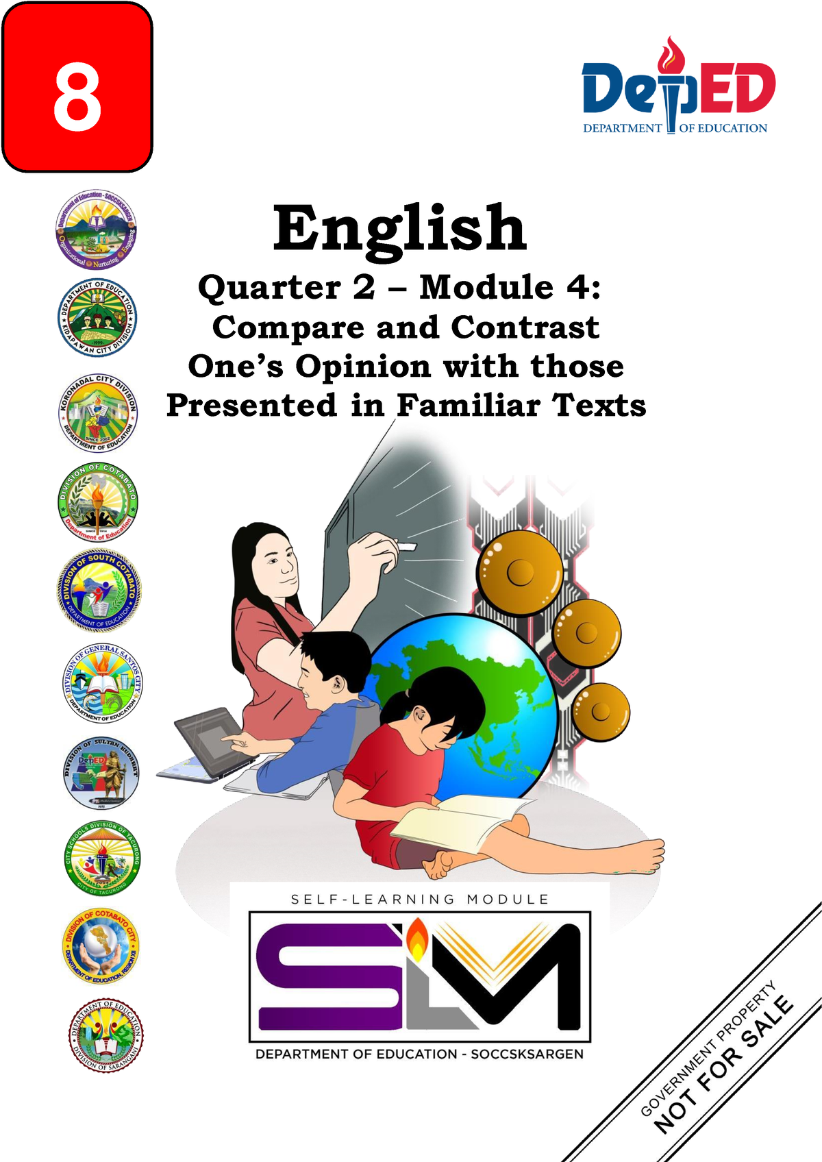 ENGLISH 8 WEEK 2 MODULE 1 - English Quarter 2 – Module 4: Compare And ...