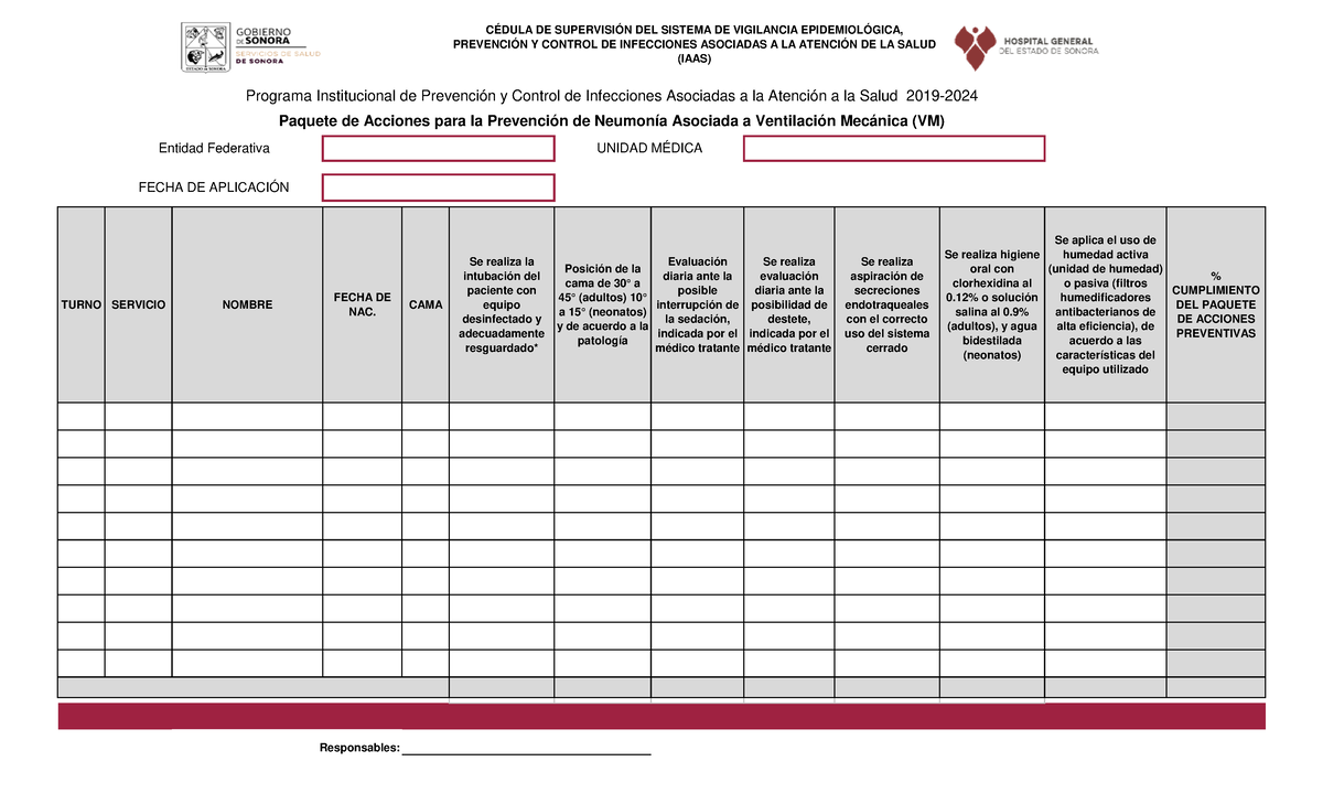 Cedula VM - rgrg - CÉDULA DE SUPERVISIÓN DEL SISTEMA DE VIGILANCIA ...