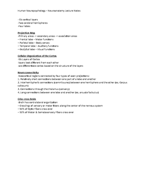 Sensory System Notes - Chapter 8 Notes – Sensory System-PSY 448 Sensory ...