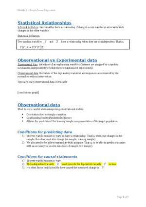 QBUS2810 Assignment 3 - QBUS2810: Statistical Modelling for Business ...