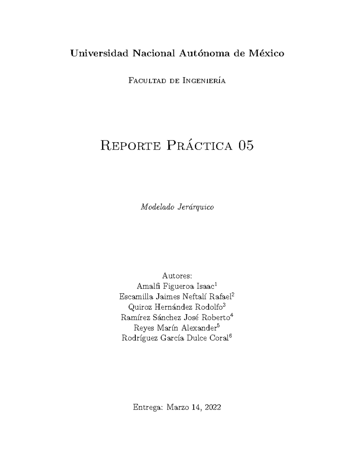 Reporte Practica - Apuntes 1 - Ingeniería De Software - UNAM - Studocu