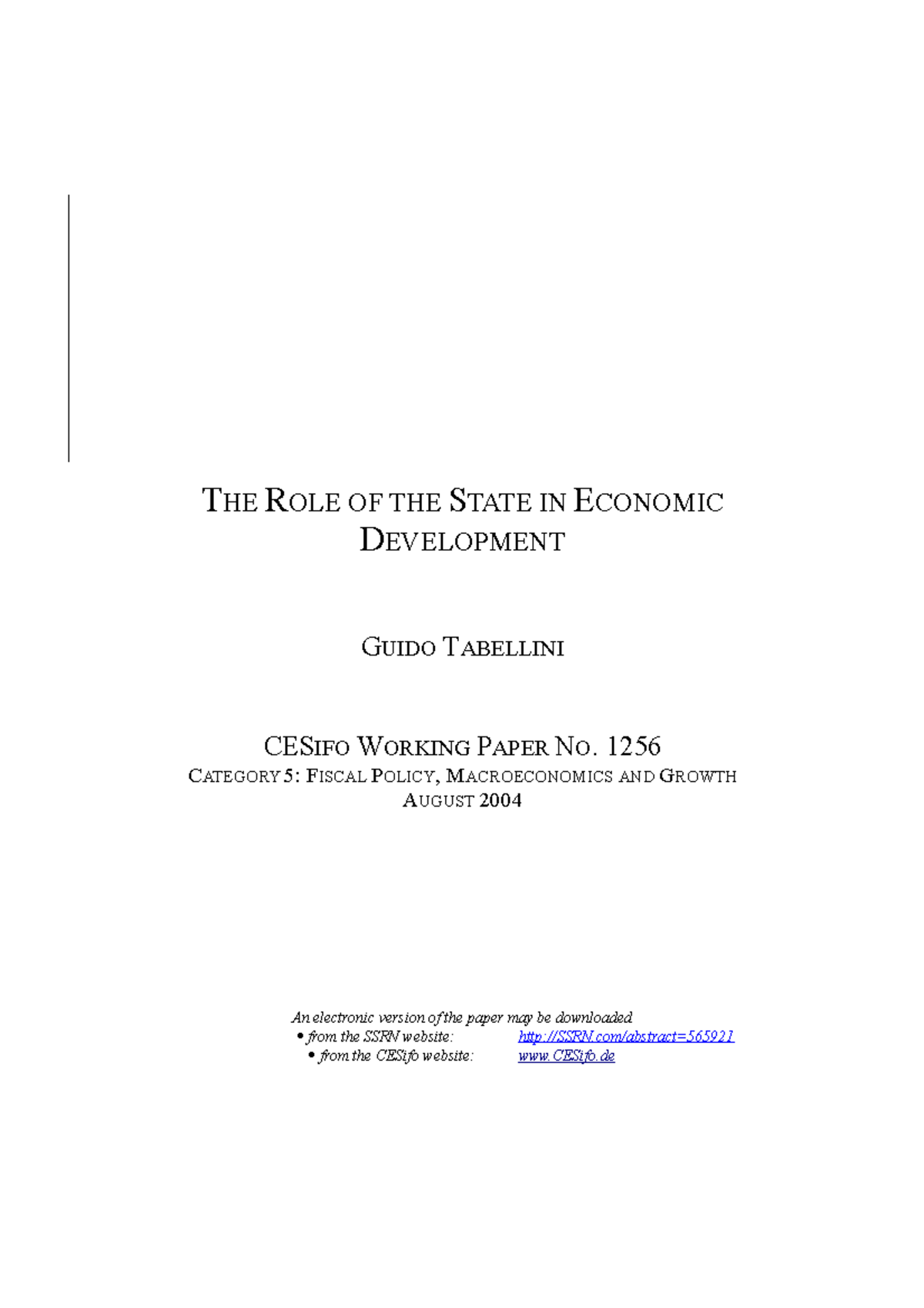 ssrn-id565921-the-role-of-the-state-in-economic-development-the