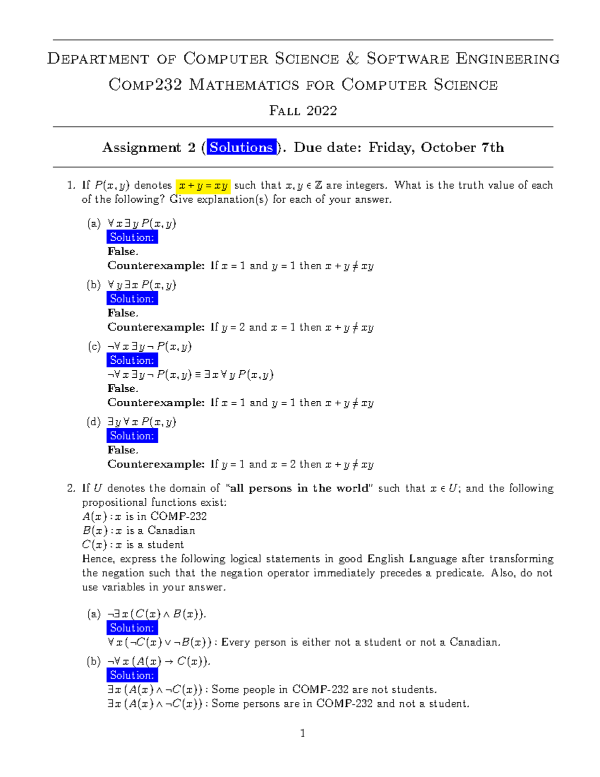 COMP-232-A2 Fall 2022 - Solution 098a8d6309c282c8073d543ebfe4d8e6 ...