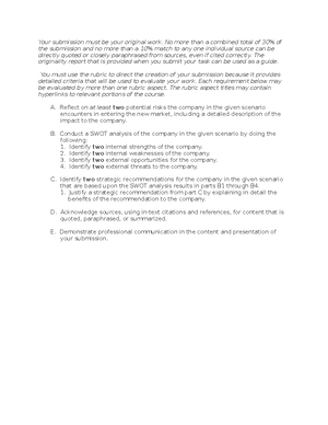 QBM Task 1- Revised - Task 1 with revisions - QBM2 Task 1 Tabitha ...