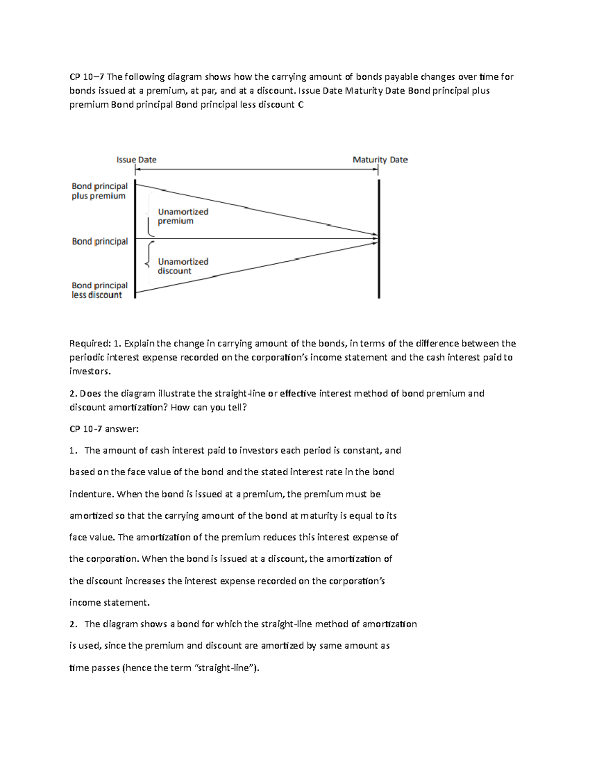 CP 10-7 - comprehension problem chap 10-7 - CP 10–7 The following ...
