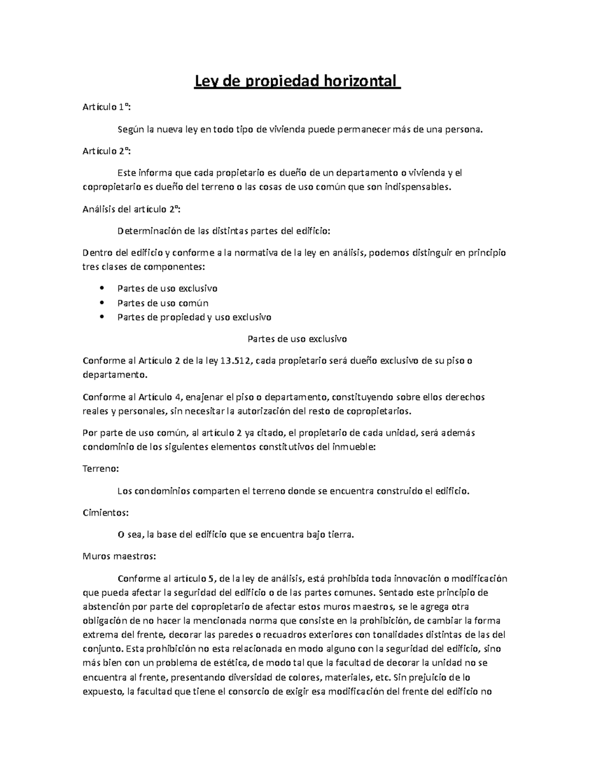 Ley de propiedad horizontal De la hoz Eduard - Ley de propiedad ...