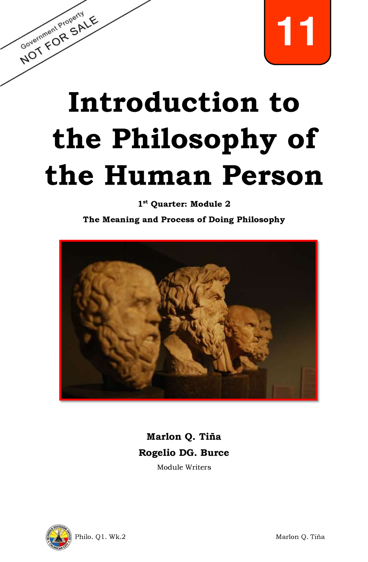 Q1w2 Relevant Files Philo Q1 Wk Marlon Q Tiña Introduction To The Philosophy Of The 3149