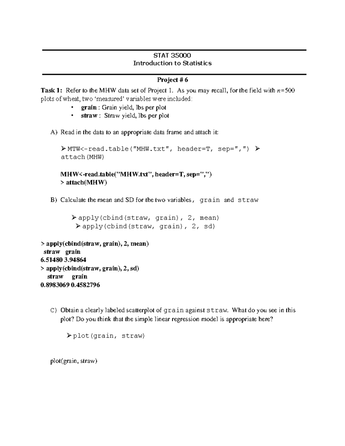 Project 6-converted - course work and mandatory assignments course work ...