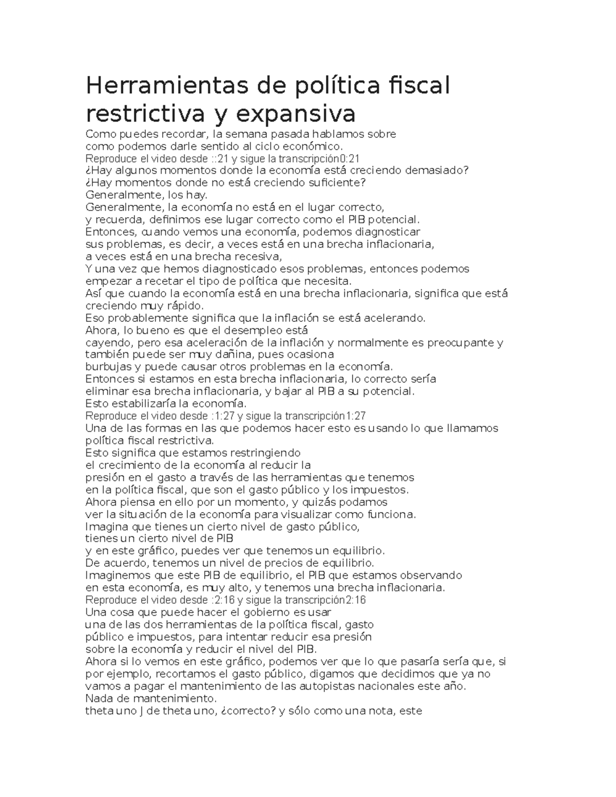 Herramientas De Política Fiscal Restrictiva Y Expansiva - Herramientas ...