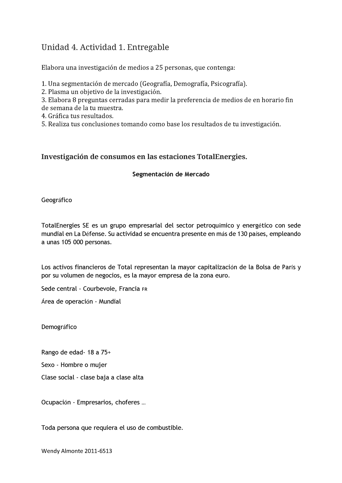 Unidad 4. Actividad 1. Entregable - Unidad 4. Actividad 1. Entregable ...