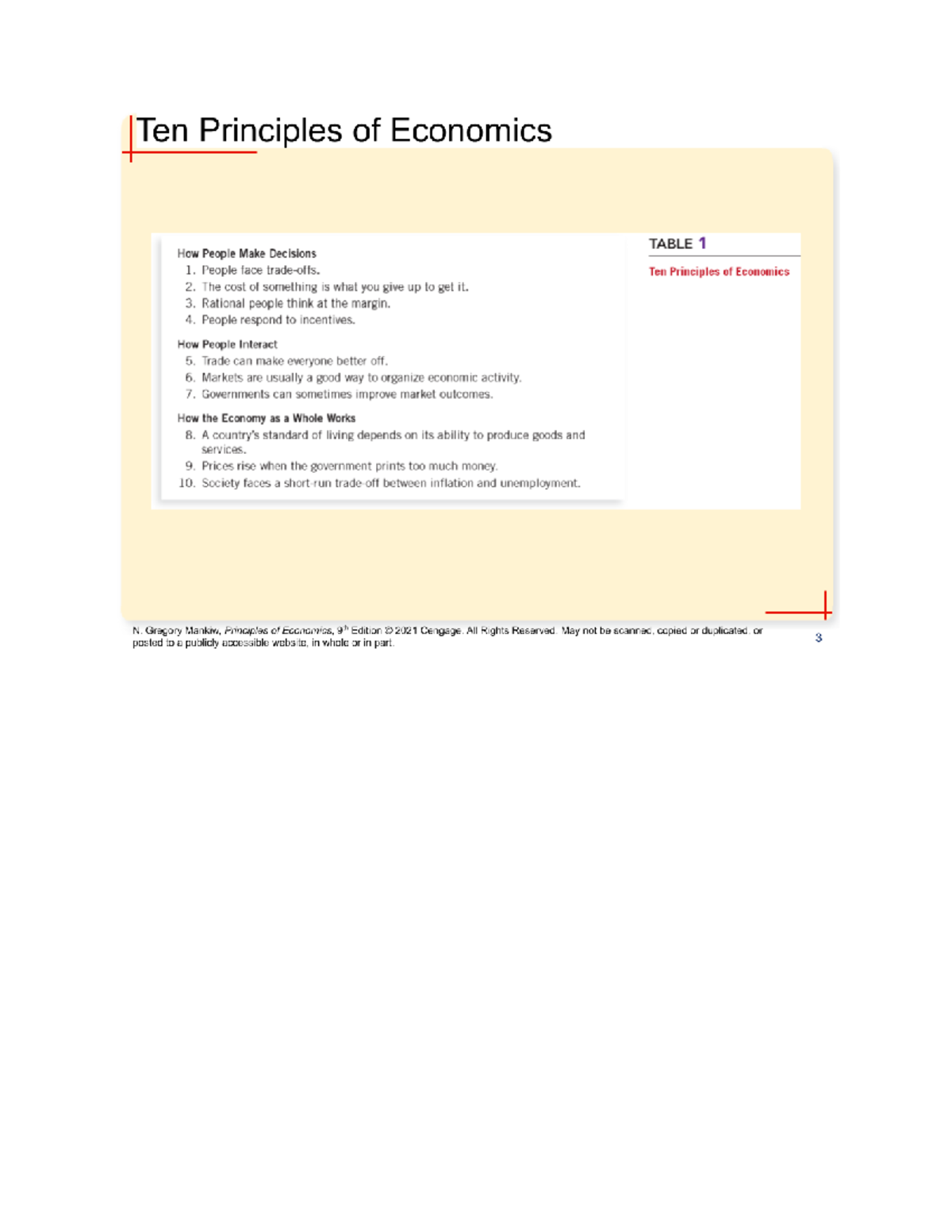 Chapter 1 Ten Principles Of Economics - ECON 121 - Studocu