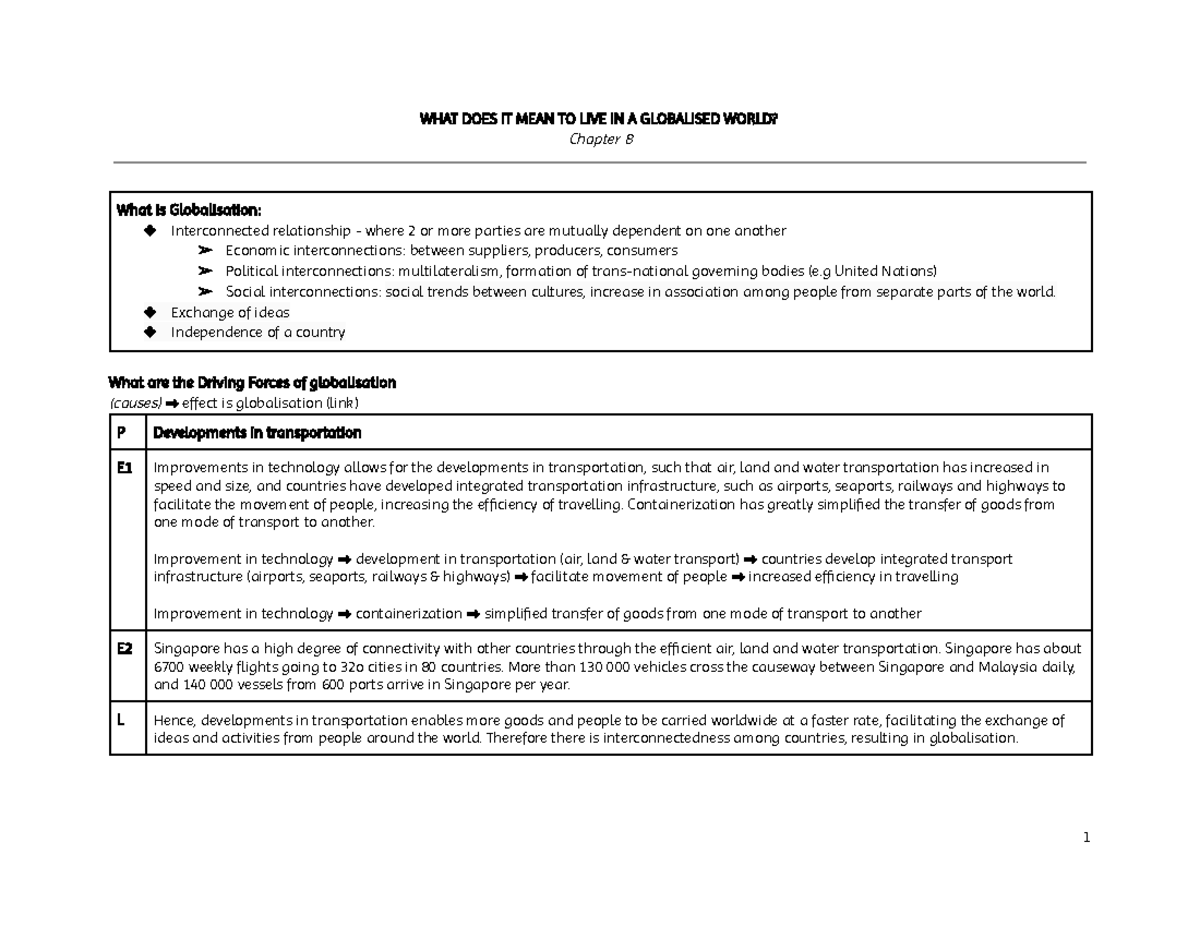Essay writing globalization picture