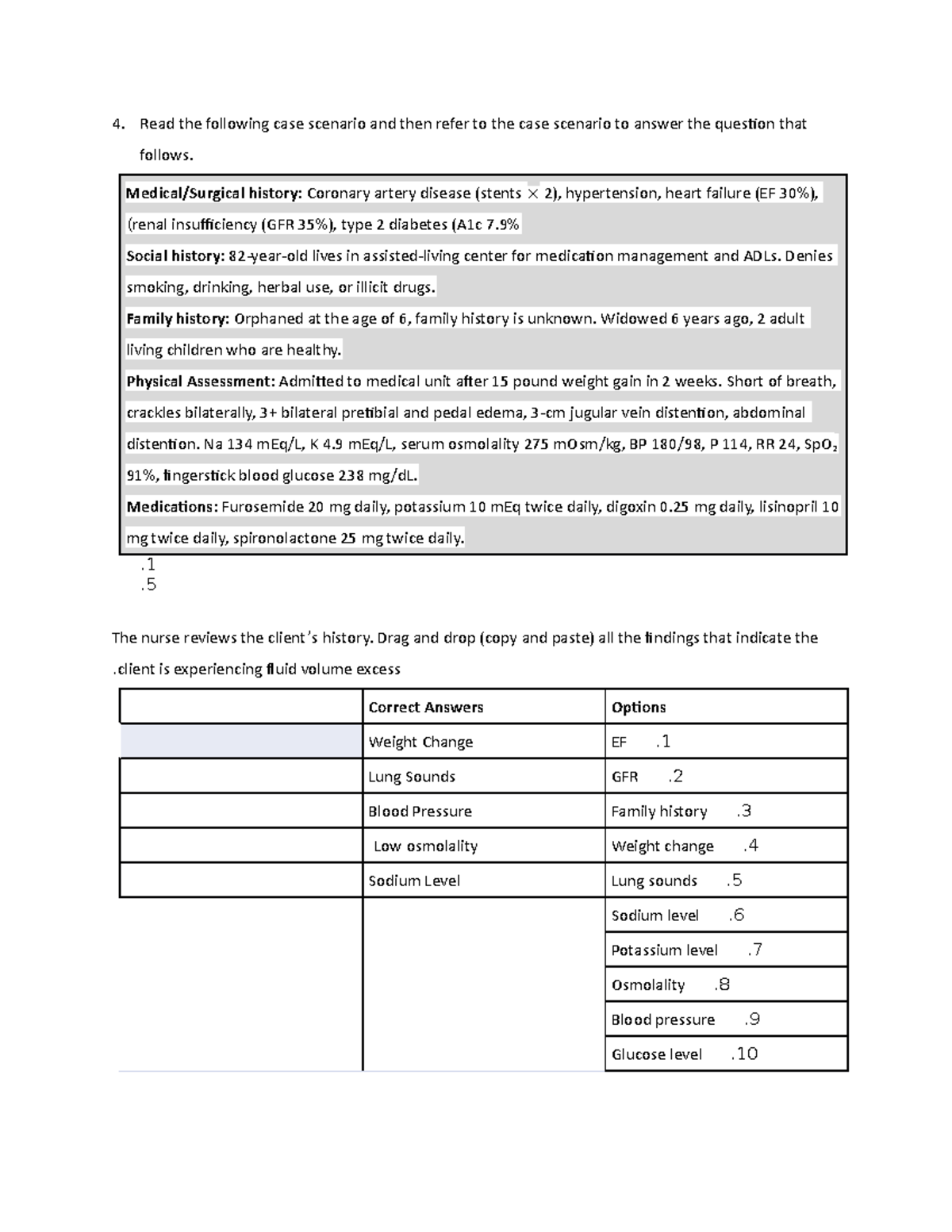 a bad reaction case study answers