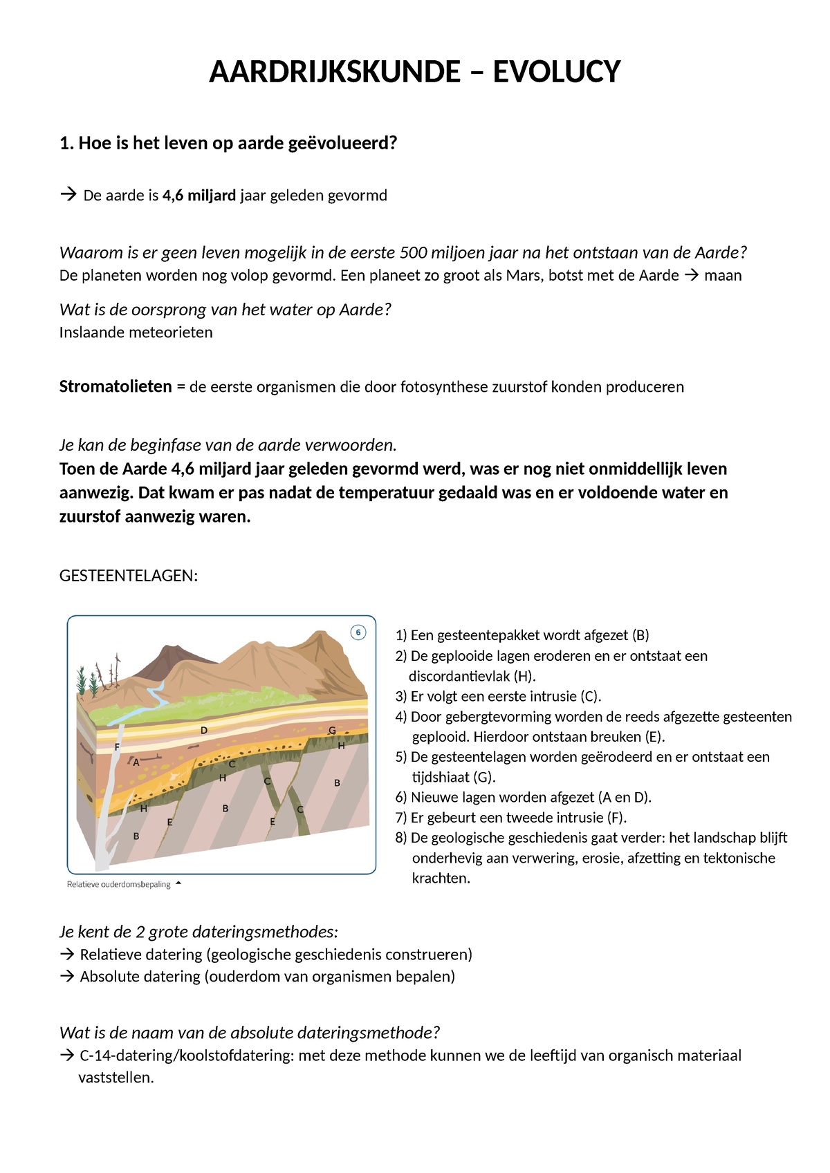 Thema Aardrijkskunde: Evolucy - AARDRIJKSKUNDE – EVOLUCY 1. Hoe Is Het ...