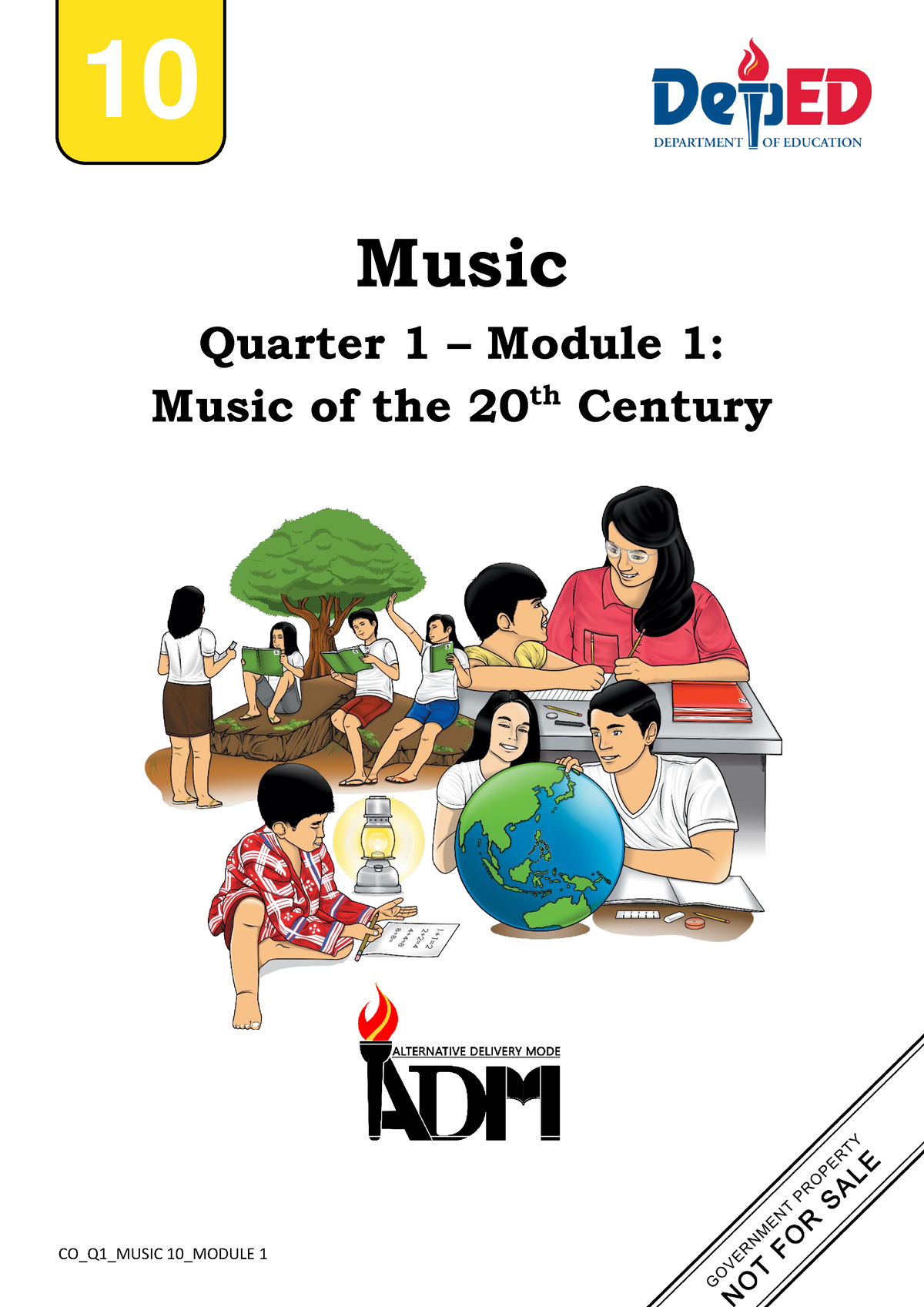 Music 10 Q1 Mod1 Musicofthe 20thcentury Ver2 - CO_Q1_MUSIC 10_MODULE 1 ...