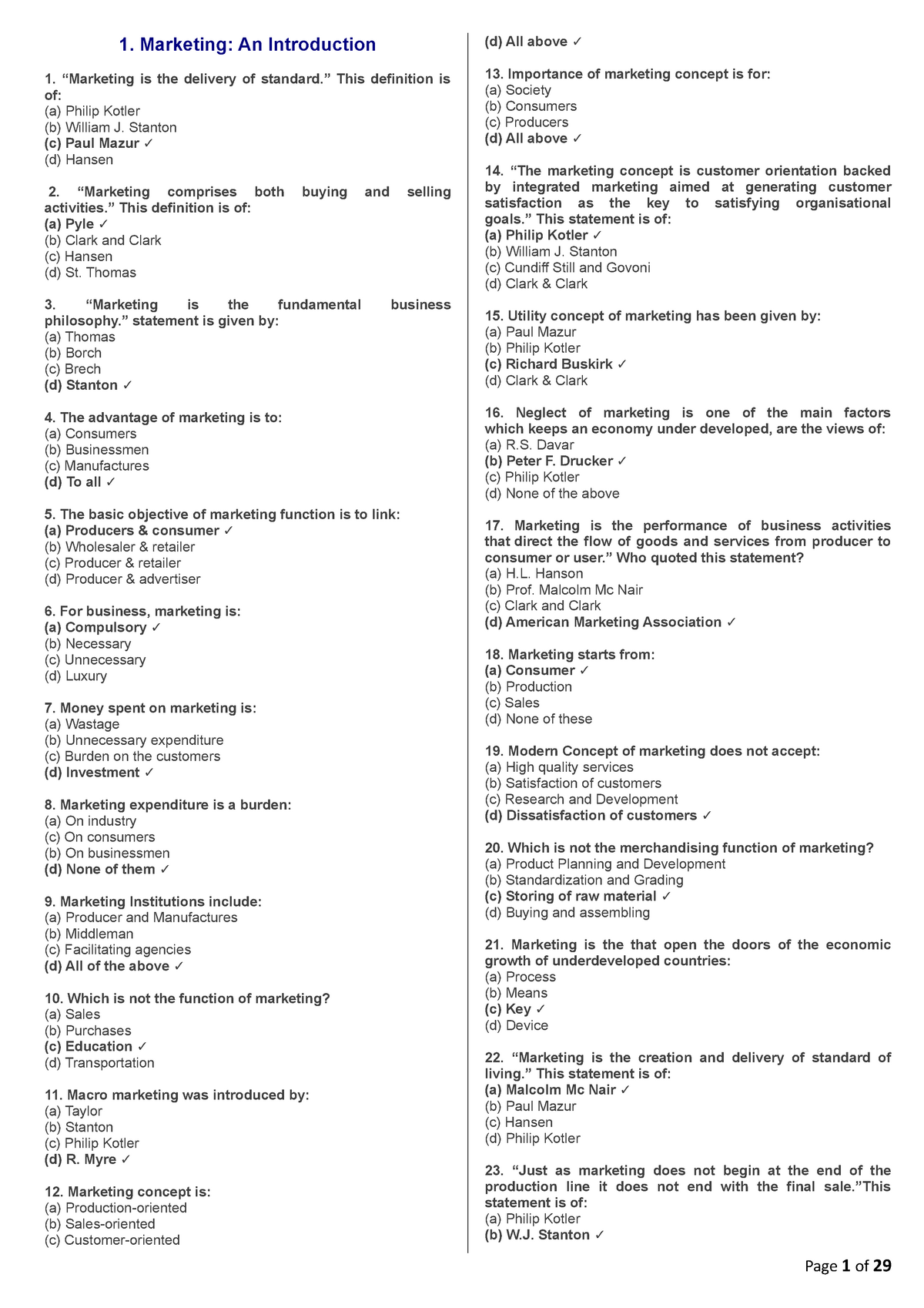 Marketing Management - B) Social Media Marketing Search - Studocu