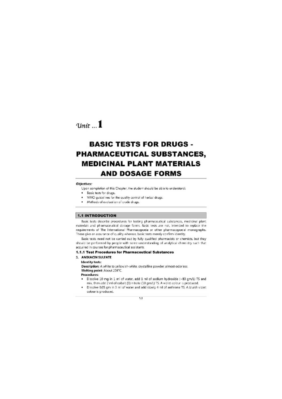 standard-notes-qcsh-unit-1-b-pharmacy-studocu