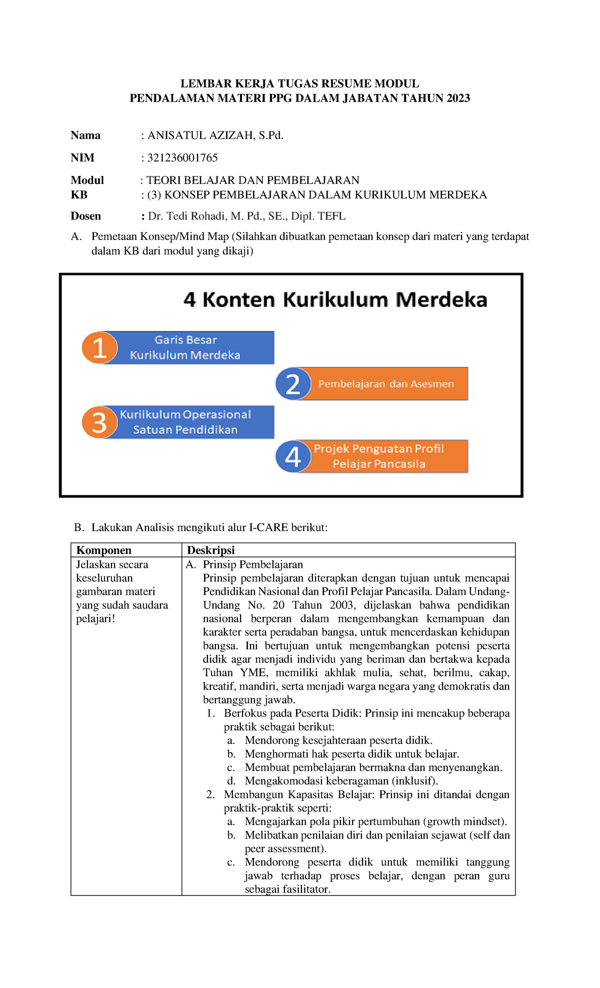 LK Resume Modul KB 3 - LEMBAR KERJA TUGAS RESUME MODUL PENDALAMAN ...