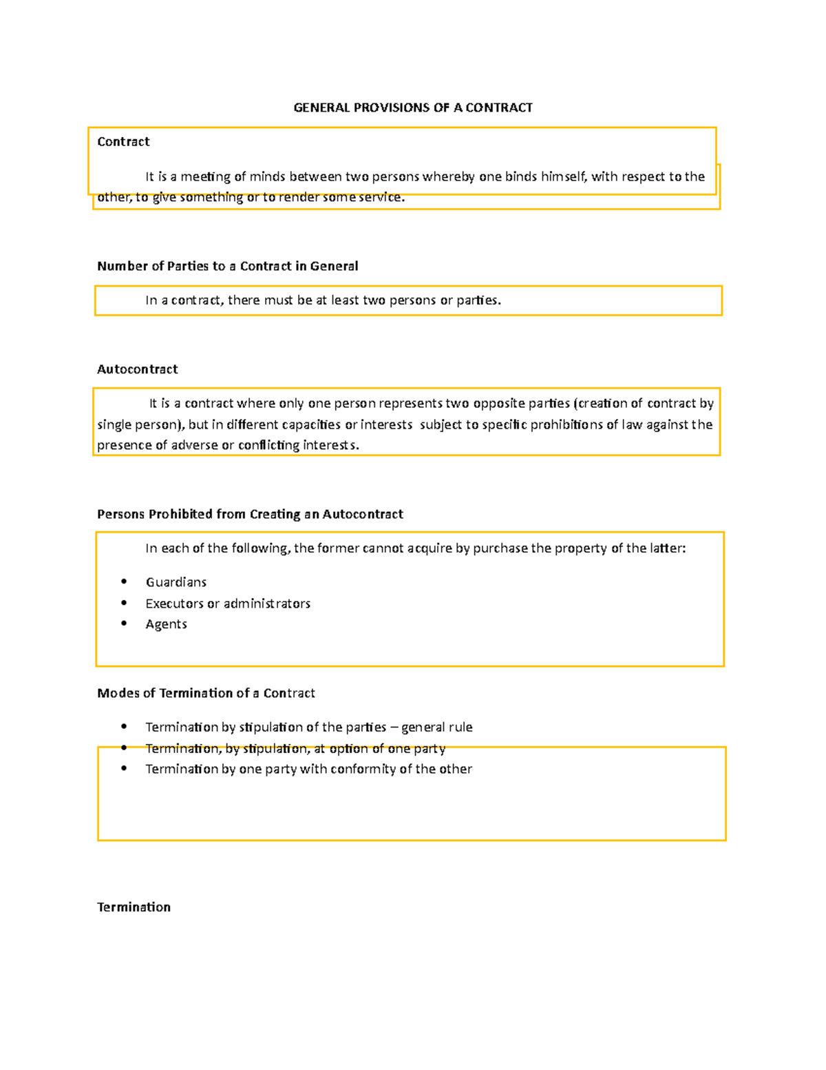 General Provisions OF Contract - GENERAL PROVISIONS OF A CONTRACT ...