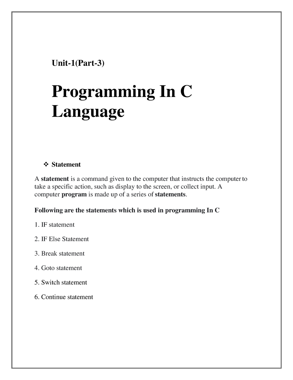 programming-in-c-language-unit-1-part-3-unit-1-part-3-programming