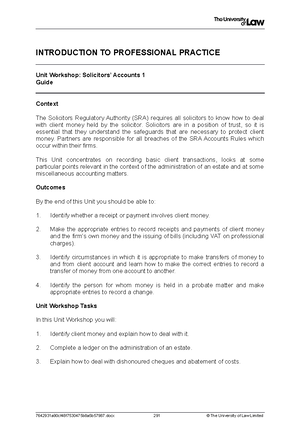 2223 dis ws01 ce01 guide - DISPUTE RESOLUTION (KNOWLEDGE) Unit 1 Guide ...