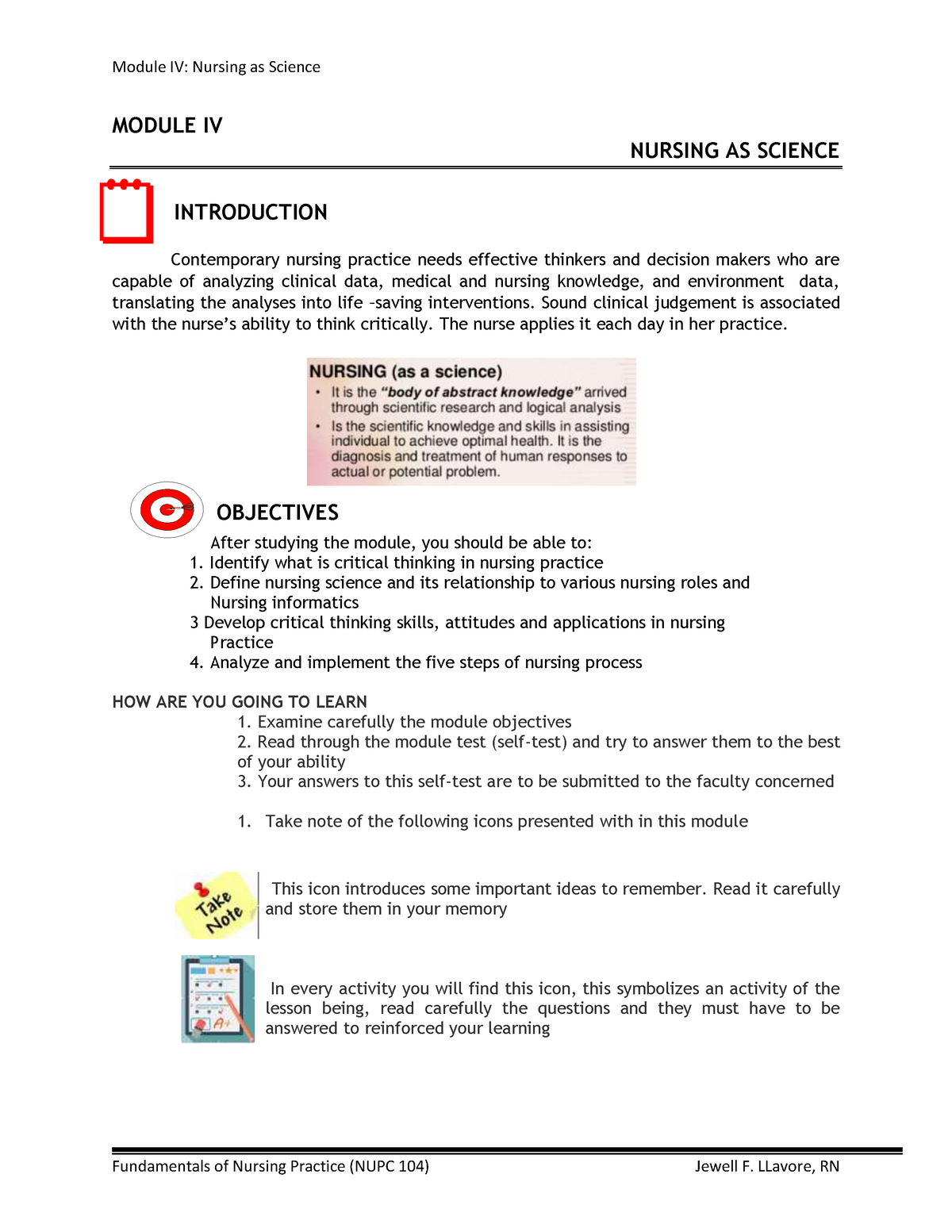 module-4-fundamentals-introduction-module-iv-nursing-as-science