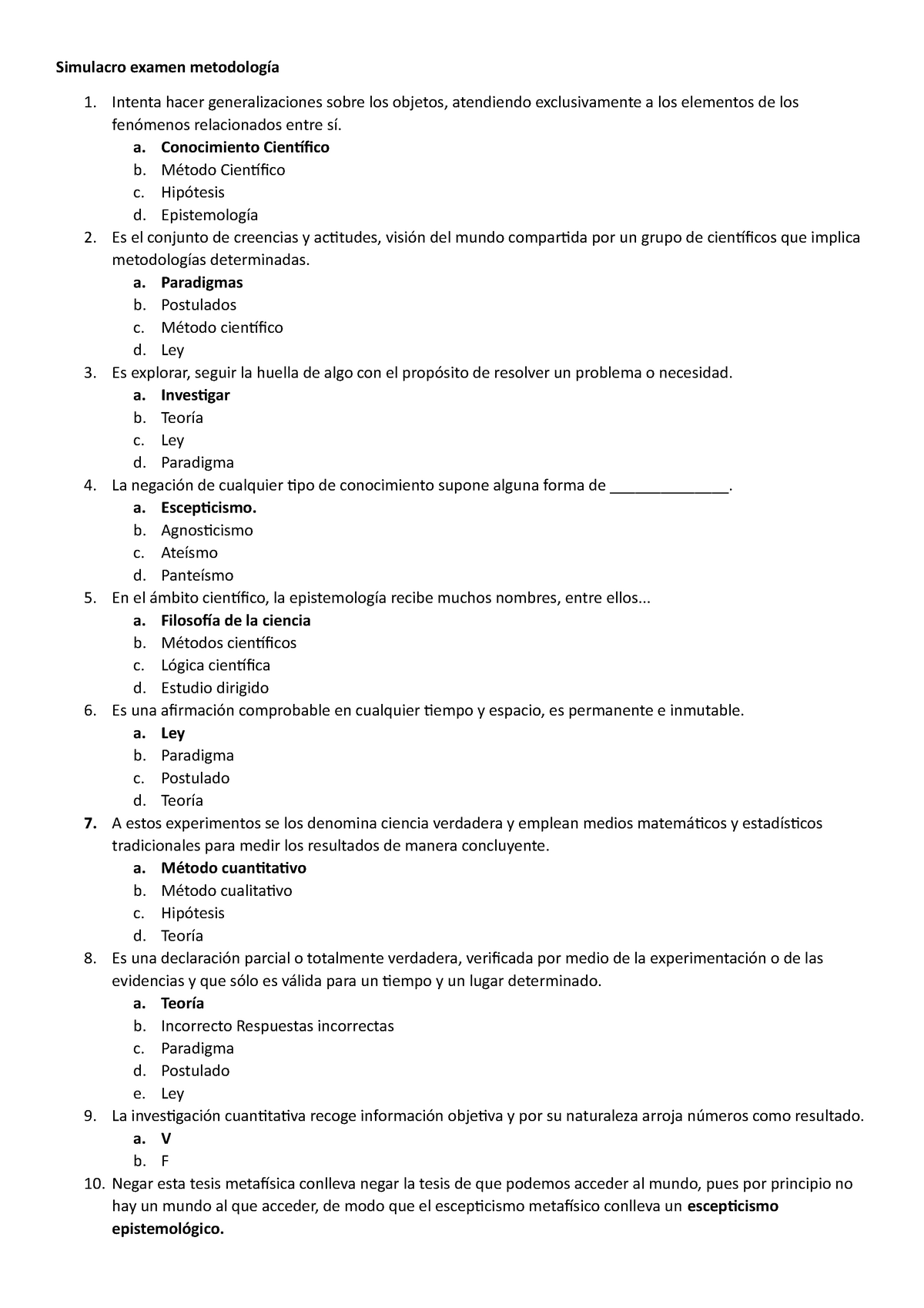 Si algo es 'no concluyente', ¿significa que no es comprobable o