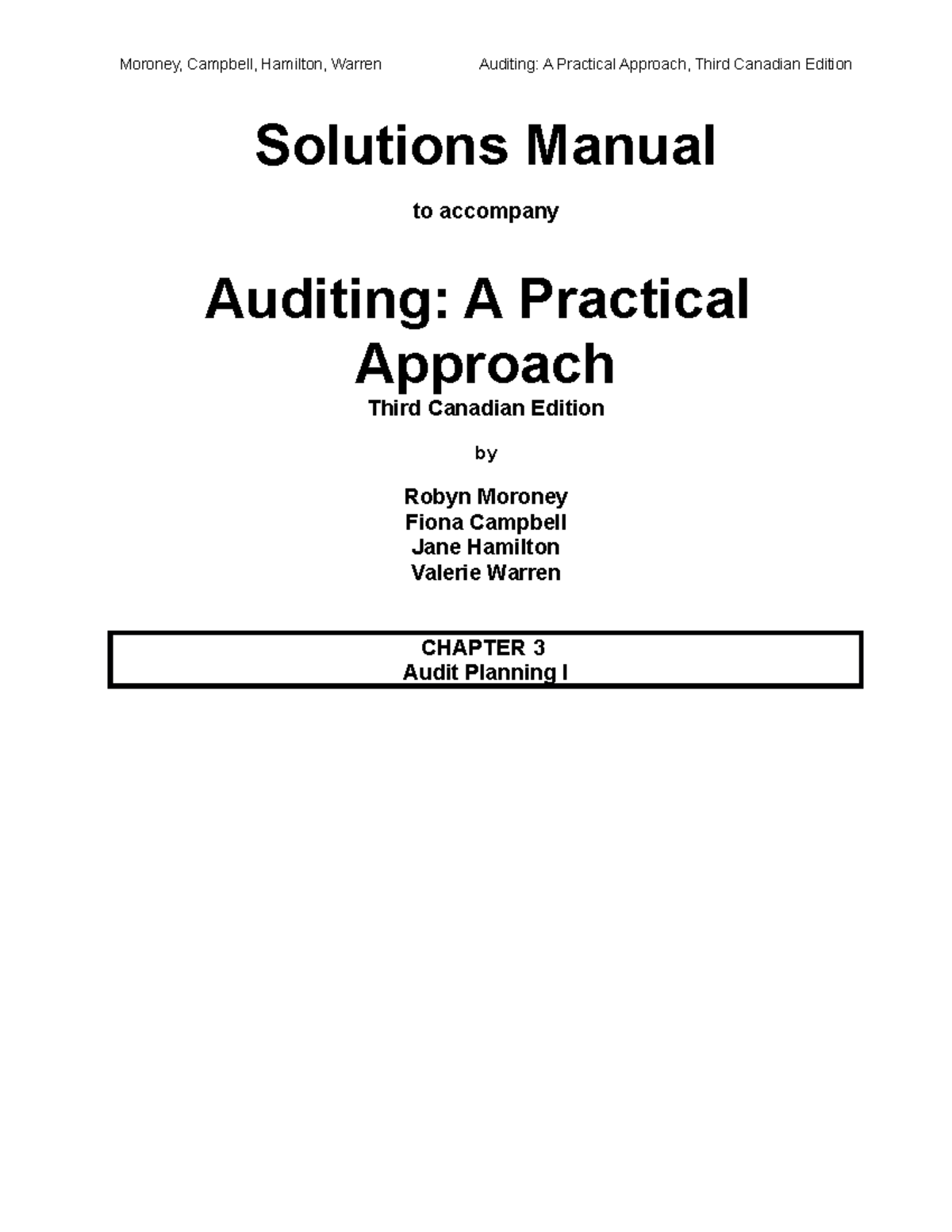 Chapter3 - Solutions Manual - Practical Docs - Prepare For Classwork ...