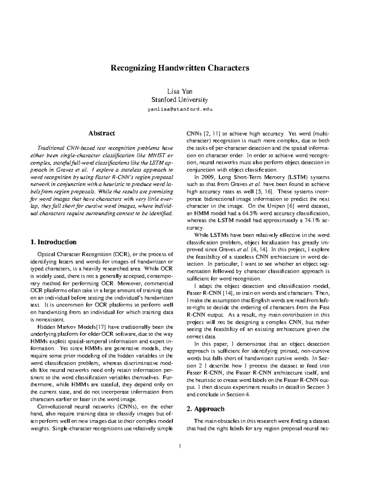 Recognizing handwritten characters - Yet word (multicharacter ...