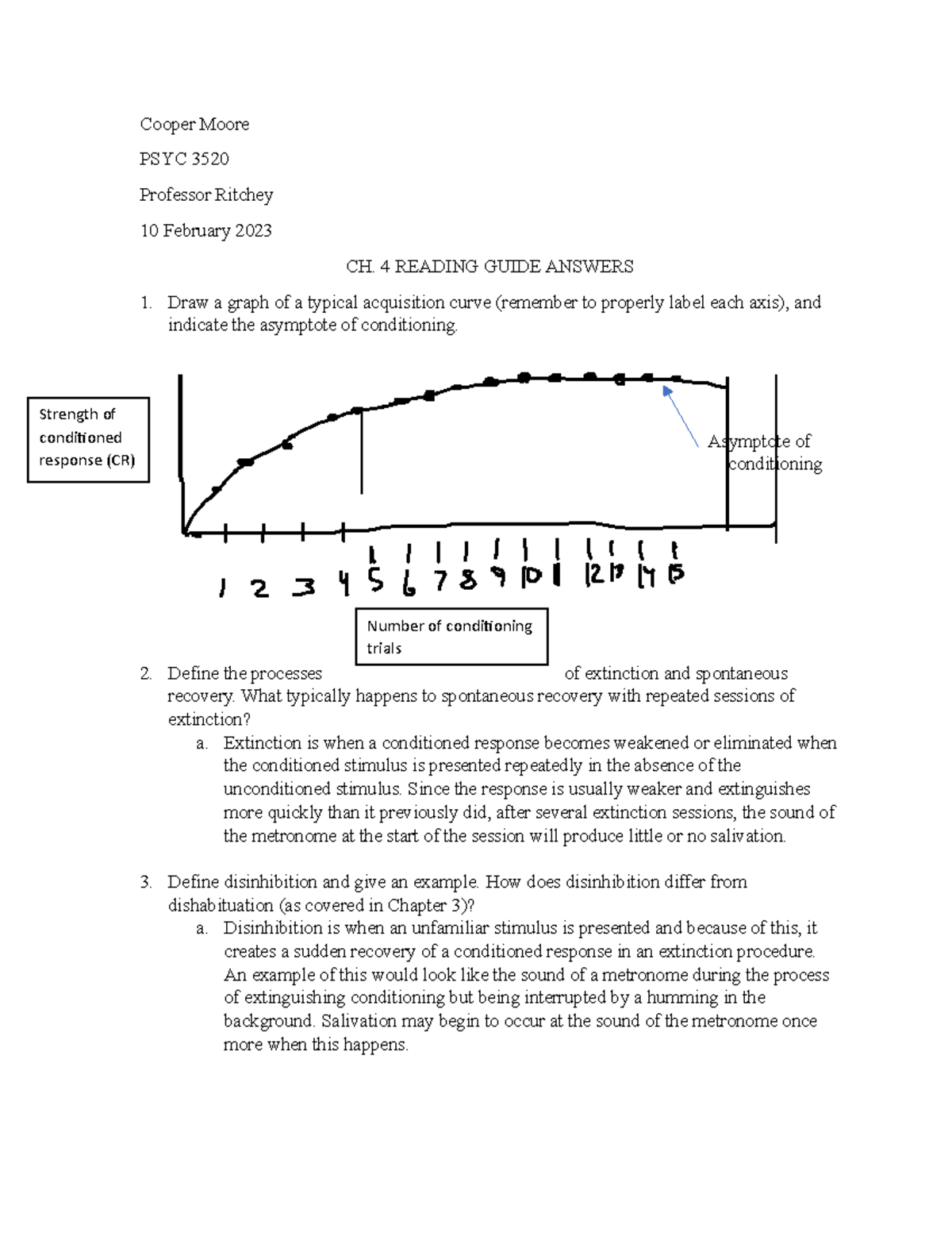 Ch. 4 Reading Guide Answers - Cooper Moore PSYC 3520 Professor Ritchey ...