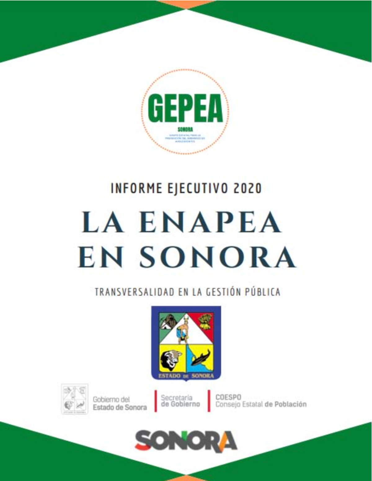 Informe Gepea Sonora 2020 Final - ÍNDICE Resumen ejecutivo Mapa ...