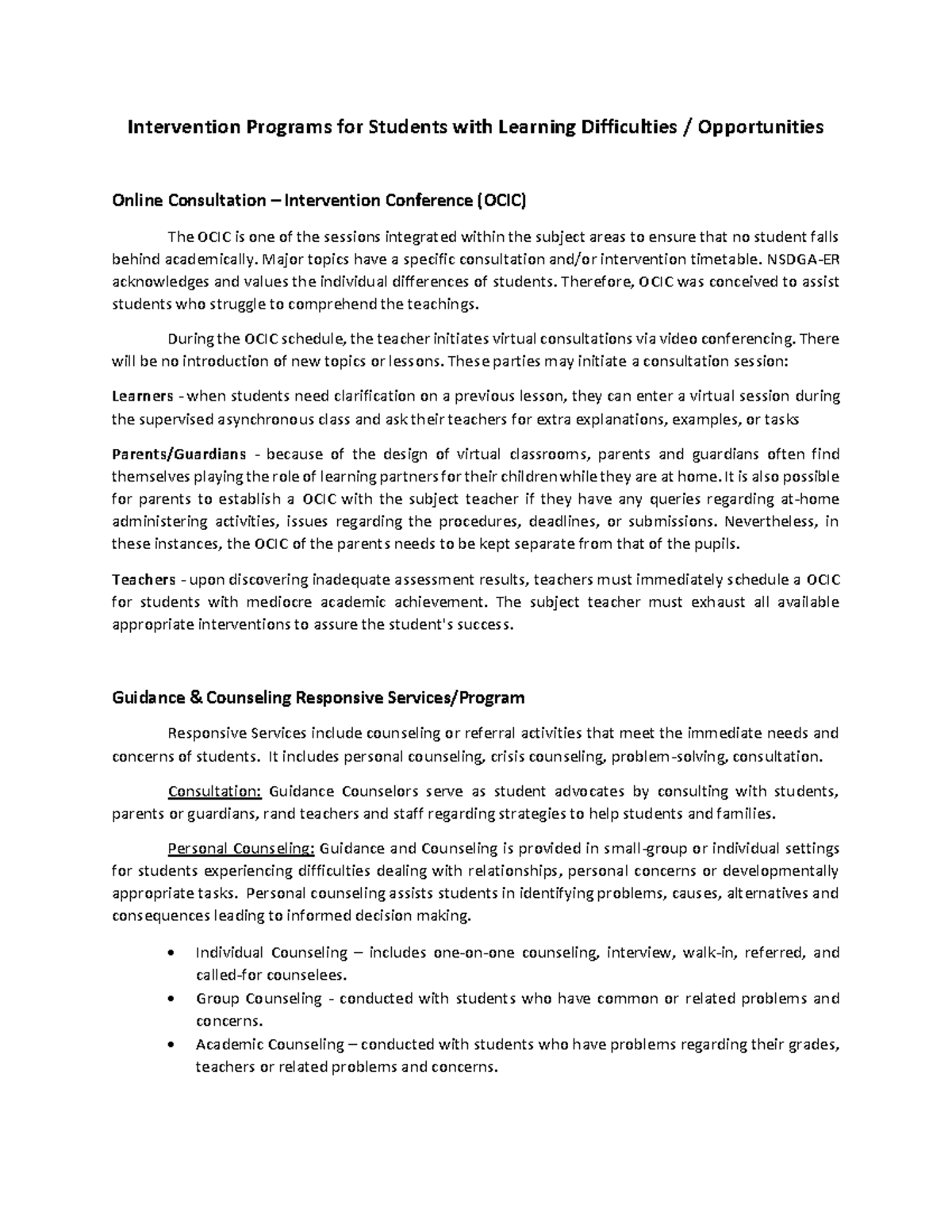 intervention-programs-for-students-with-learning-difficulties-major