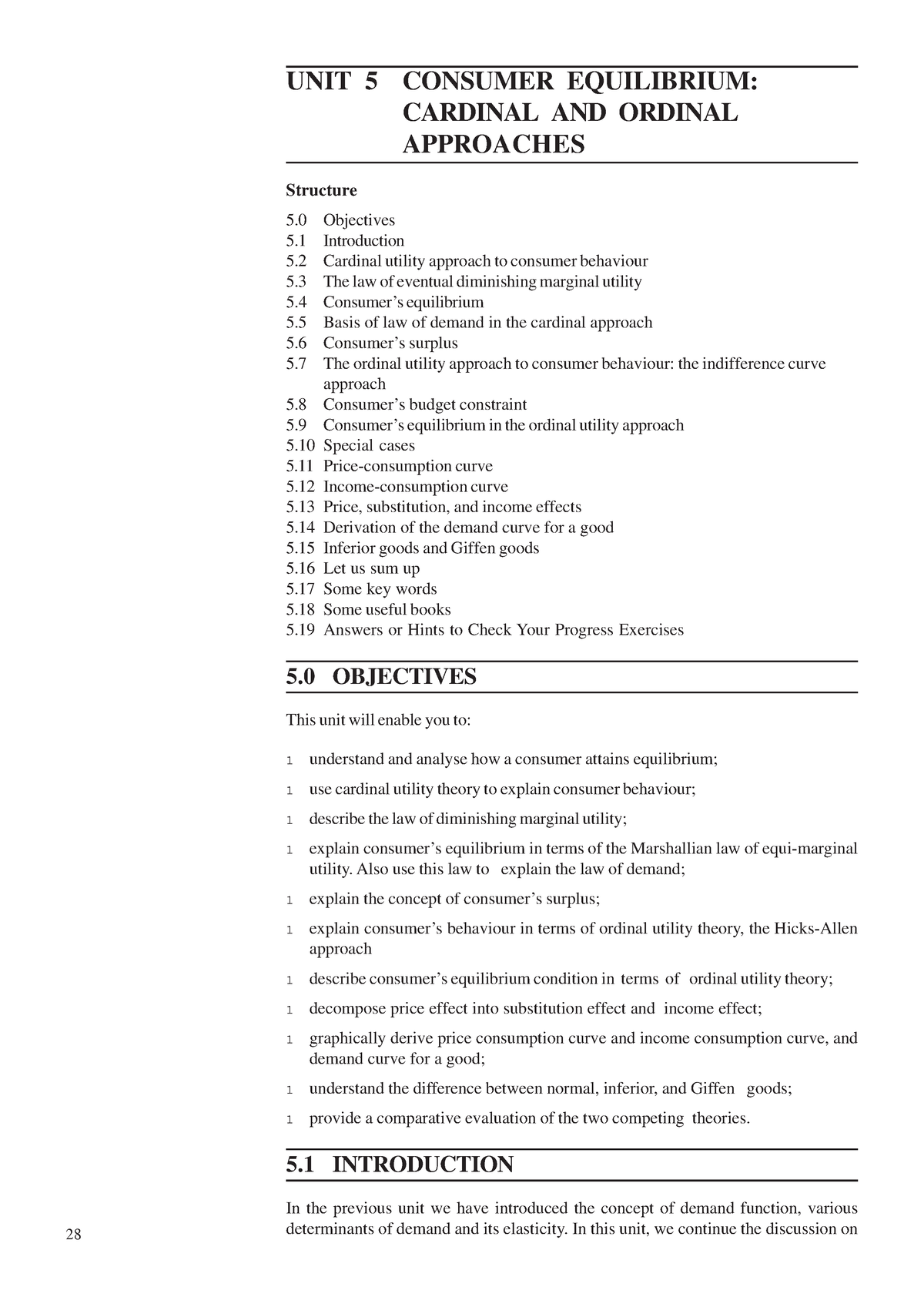 unit-5-theory-of-consumer-behaviour-unit-5-consumer-equilibrium-cardinal-and-ordinal