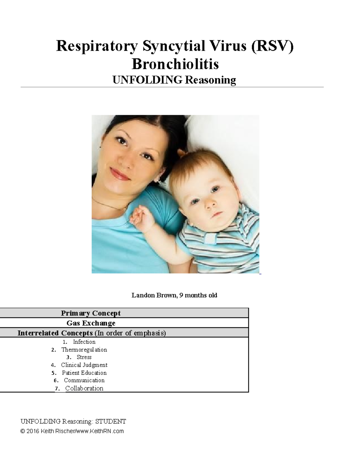 respiratory syncytial virus case study