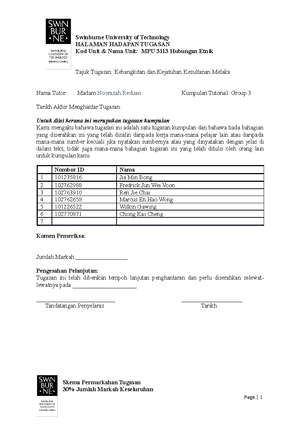 Assessment 1 BUS30032 Problem Analysis and Project Development Report ...