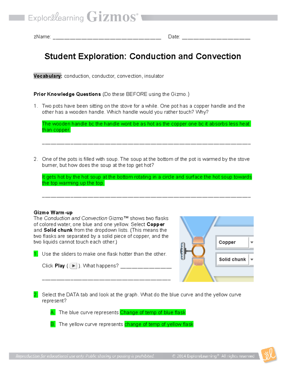 Conduction Convection SE - zName ...