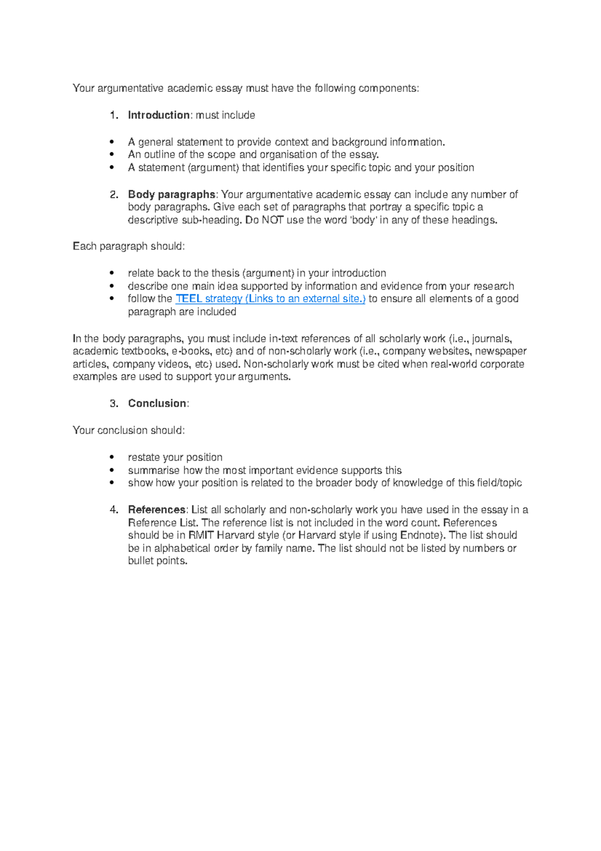 Example of essay about module image