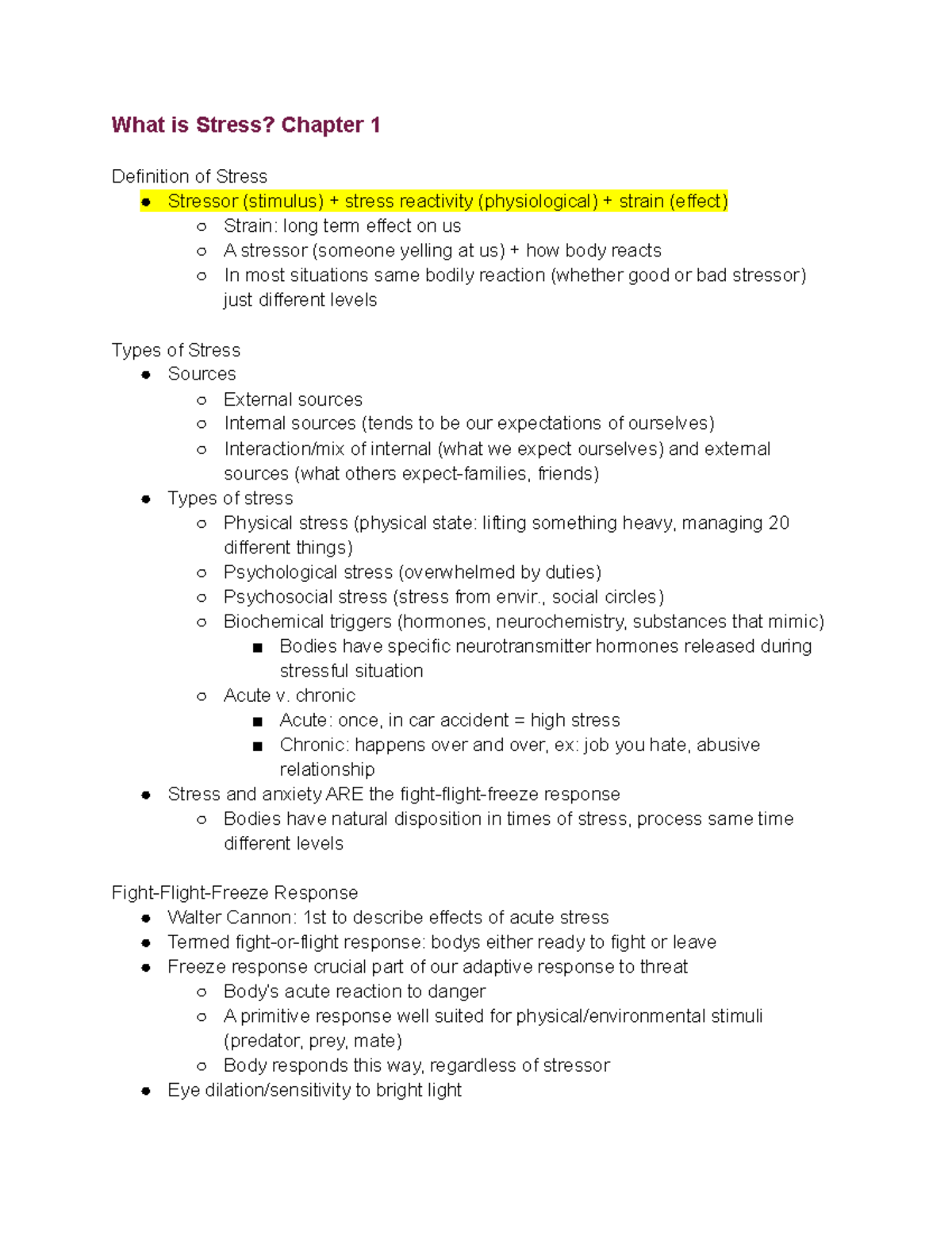 stress-management-class-exam-1-study-guide-what-is-stress-chapter-1-definition-of-stress